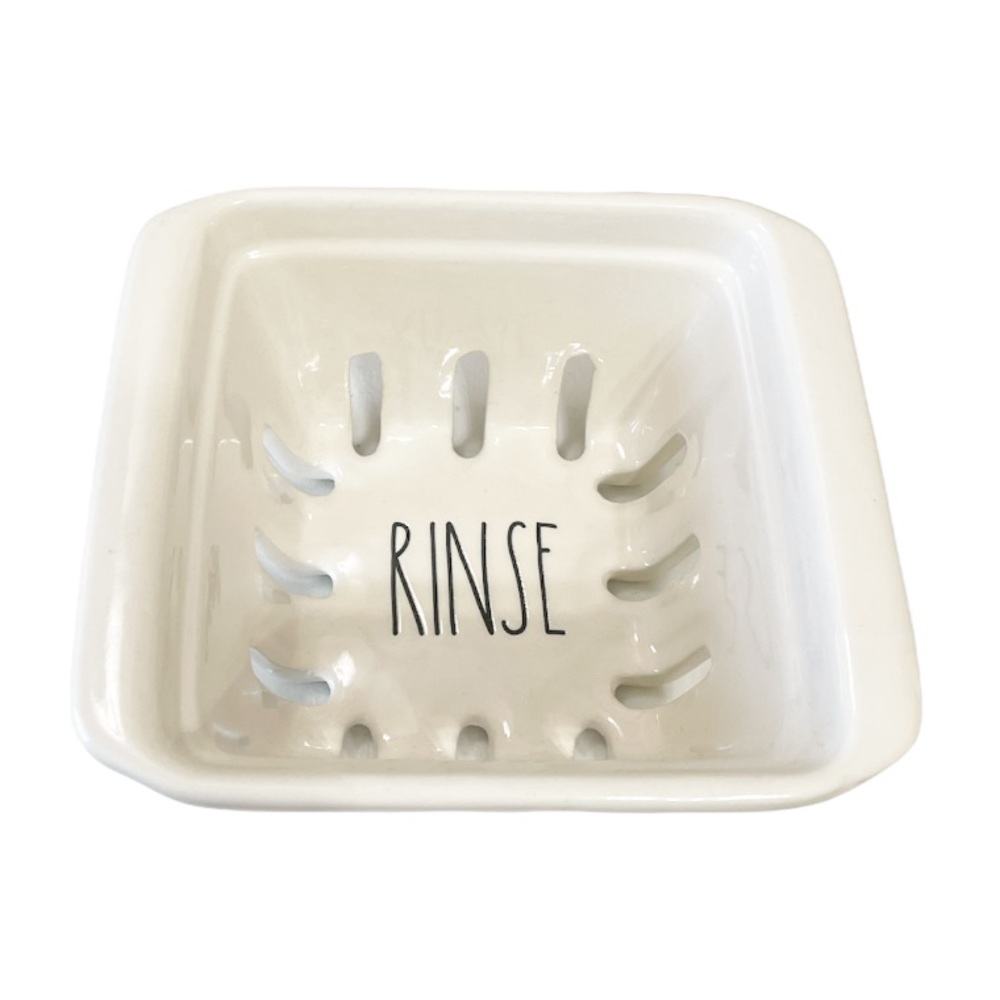 NEW Rae Dunn RINSE Small Colander🍓🫐